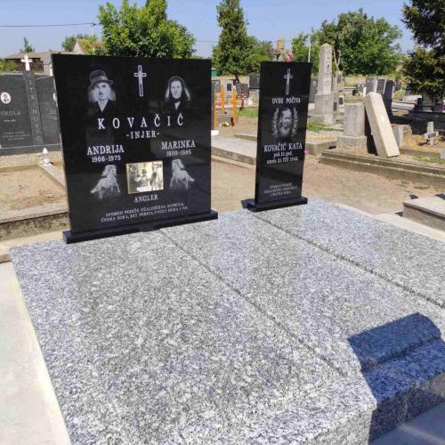  Izrada nadgrobnih spomenika od mermera i granita bilo da je u pitanju Beograd ili Srbija. Izrada grobnica. Izrada spomenika stara pazova, izrada spomenika Beobrad, Ugrinovci, Nova Pazova, Indjija, Surcin, Dobanovci, Simanovci Izrada kuhinja, povoljni spomenici i kripte, Motivi sa Anđelima. Kvalitetna izrada i najniže cene