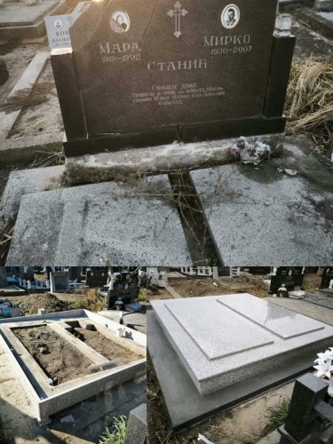 Izrada nadgrobnih spomenika za ljubimce na teritoriji cele Srbije.Posebno smo prisutni na teritoriji Beograda, Stare Pazove, Nove Pazove, Ugrinovaca, Inđije, Surčina, Dobanovaca i Šimanovaca, kao i u ostalim mestima širom Srbije.Garantujemo kvalitetnu izradu, dugotrajne materijale i povoljne cene, uz profesionalan pristup i pažnju posvećenu svakom detalju.